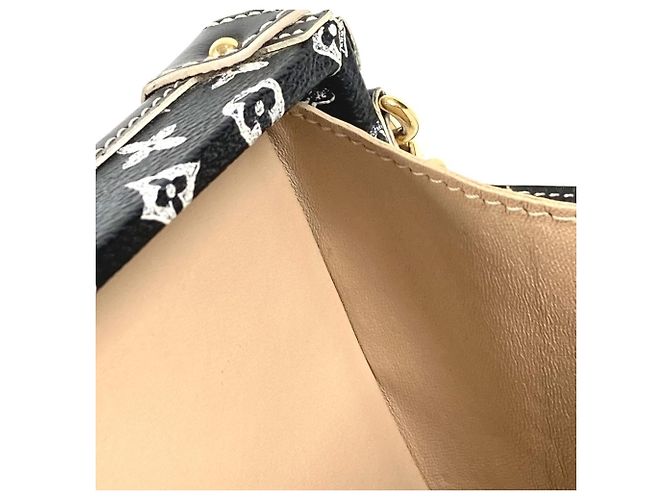 Borsa Petite Malle Catgram Monogramma Louis Vuitton Nero - vista 16
