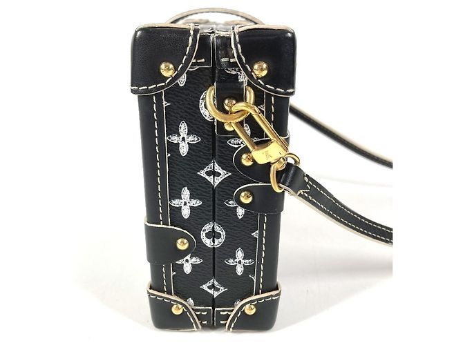 Borsa Petite Malle Catgram Monogramma Louis Vuitton Nero - vista 4