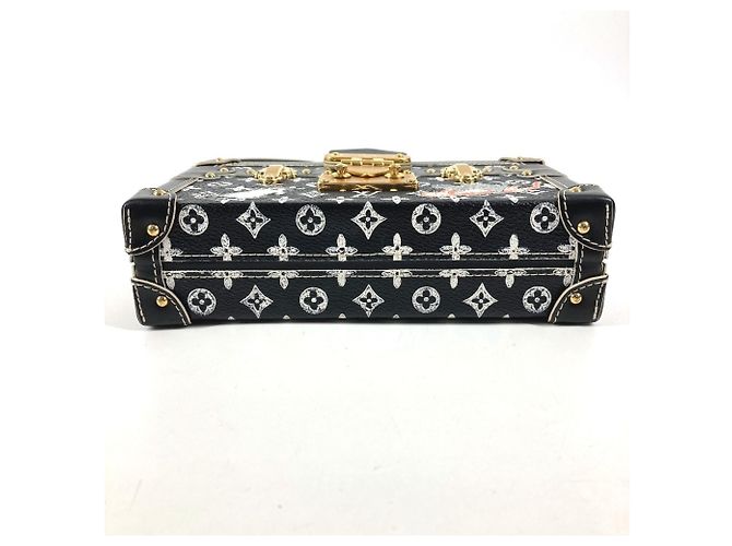 Borsa Petite Malle Catgram Monogramma Louis Vuitton Nero - vista 5