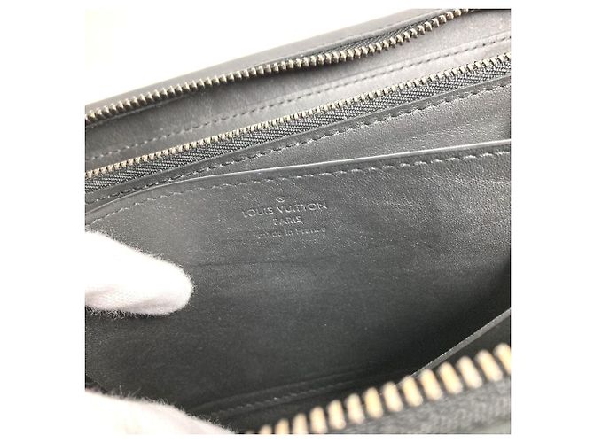 Louis Vuitton Damier Infini Zippy XL Langbörse Schwarz - Ansicht 12