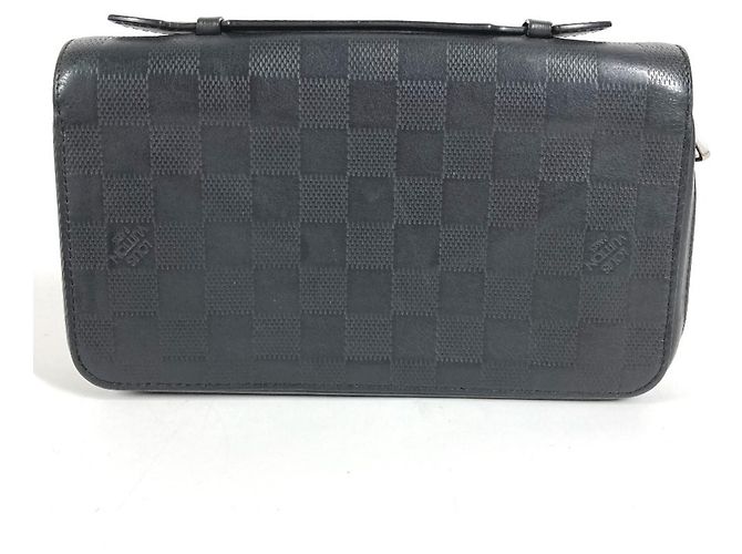 Louis Vuitton Damier Infini Zippy XL Langbörse Schwarz - Ansicht 2
