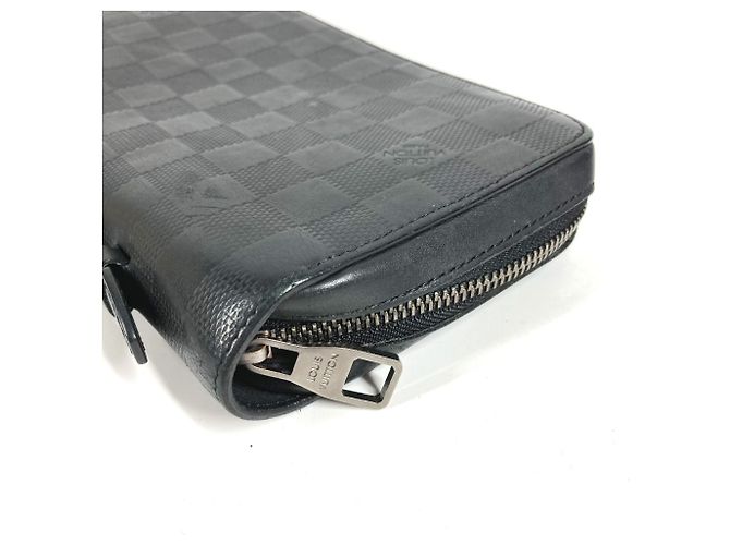 Louis Vuitton Damier Infini Zippy XL Langbörse Schwarz - Ansicht 4
