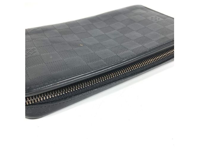 Louis Vuitton Damier Infini Zippy XL Langbörse Schwarz - Ansicht 5