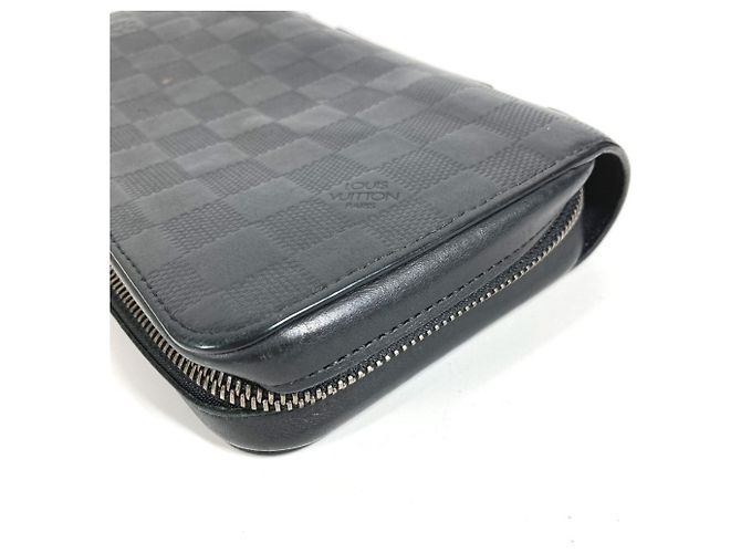 Louis Vuitton Damier Infini Zippy XL Langbörse Schwarz - Ansicht 6