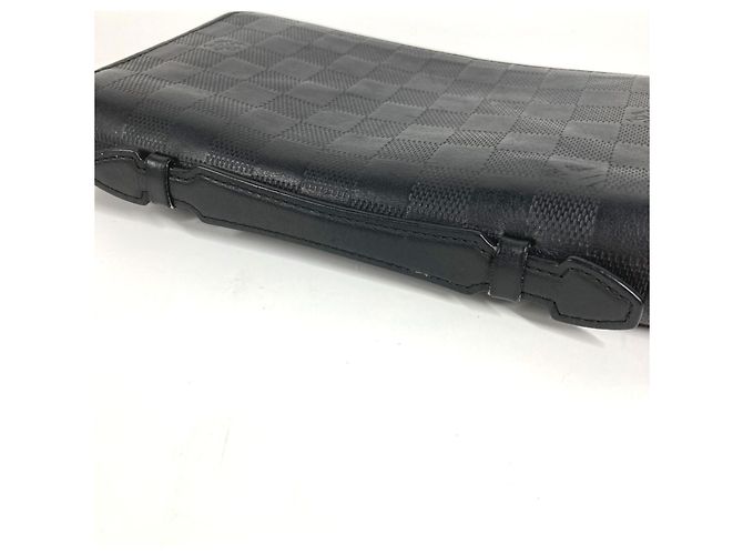 Louis Vuitton Damier Infini Zippy XL Langbörse Schwarz - Ansicht 7