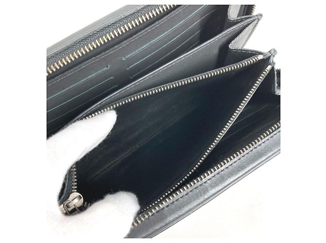 Louis Vuitton Damier Infini Zippy XL Langbörse Schwarz - Ansicht 8