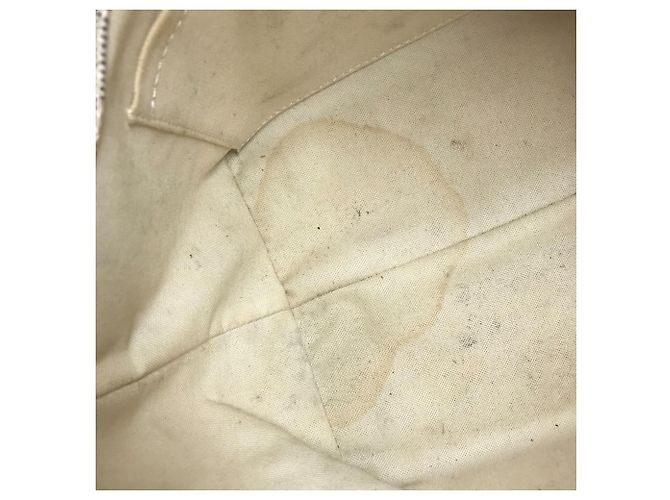Borsa a Spalla Cabas PM Damier Azur di Louis Vuitton Bianco - vista 11