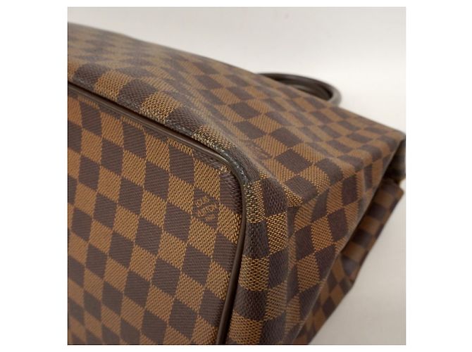 Borsa Boston Damier Greenwich PM Louis Vuitton Damier ebene - vista 7