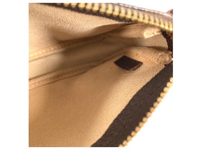 Mini Pochette Accessori Damier Louis Vuitton Marrone Damier ebene - vista 2