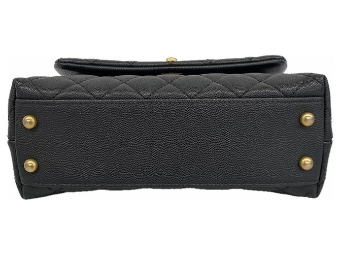 Coco Handle Borsa a Spalla con Catena Matelassé Chanel Nero - vista 3