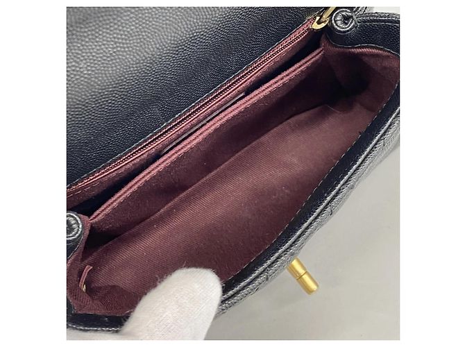 Coco Handle Borsa a Spalla con Catena Matelassé Chanel Nero - vista 4