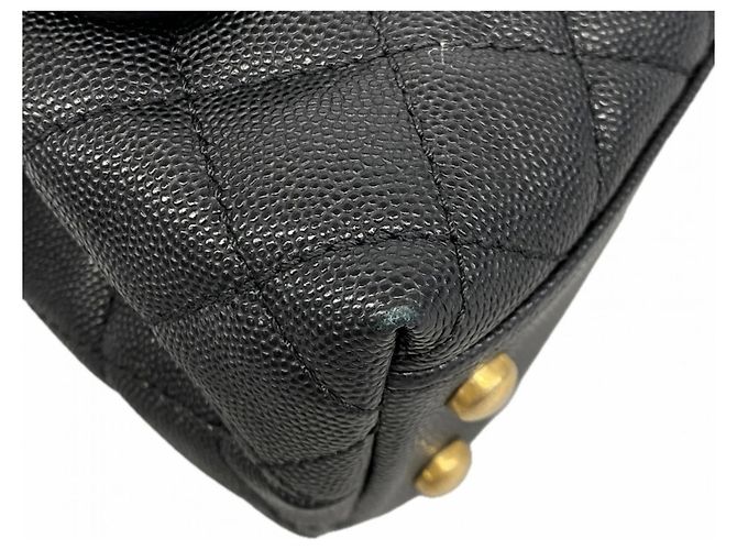 Coco Handle Borsa a Spalla con Catena Matelassé Chanel Nero - vista 6