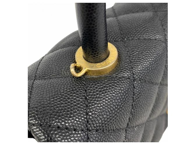 Coco Handle Borsa a Spalla con Catena Matelassé Chanel Nero - vista 8