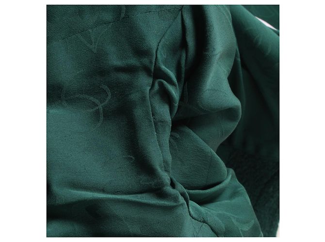 Increíble chaqueta verde de lana Chanel de pasarela - vista 8