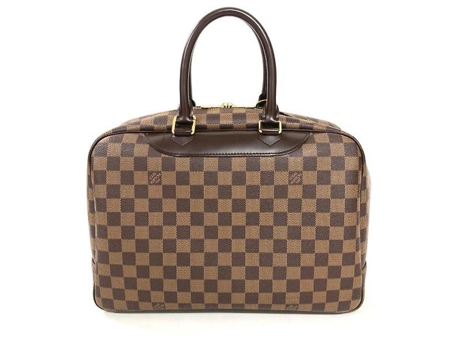 Borsa Deauville Louis Vuitton Marrone - vista 3