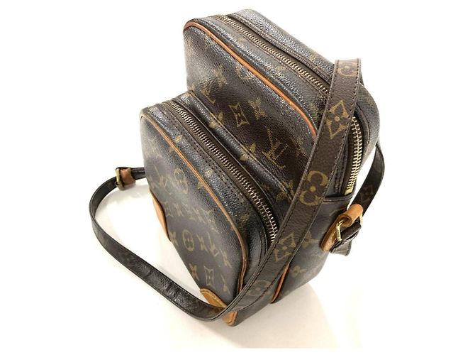 Borsa a Spalla Amazon Louis Vuitton Marrone - vista 2