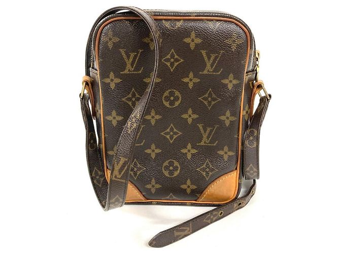 Borsa a Spalla Amazon Louis Vuitton Marrone - vista 4