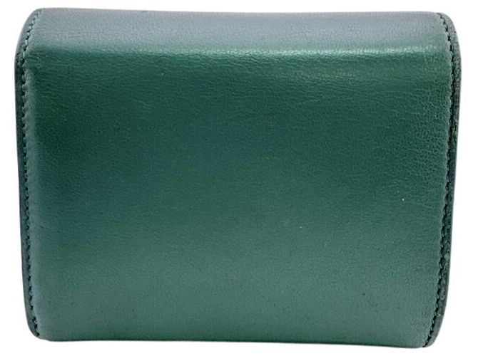 Céline Billetera Compacta Celine en Verde - vista 2