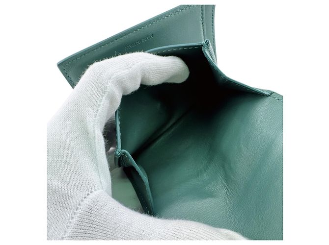 Céline Billetera Compacta Celine en Verde - vista 9