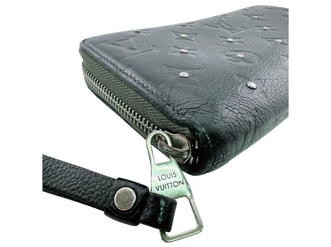 Portafoglio Lungo Monogram Empreinte Louis Vuitton Nero - vista 5