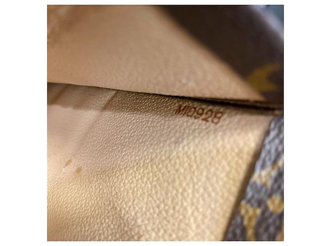 Borsa Tote Monogram Louis Vuitton Marrone - vista 10