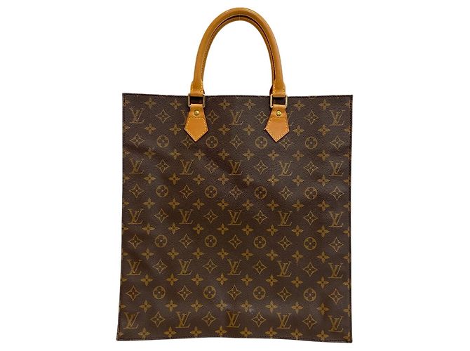 Borsa Tote Monogram Louis Vuitton Marrone - vista 2