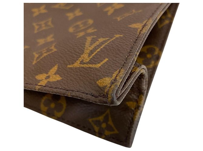 Borsa Tote Monogram Louis Vuitton Marrone - vista 4