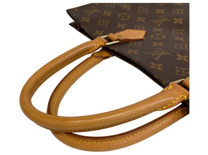 Borsa Tote Monogram Louis Vuitton Marrone - vista 8