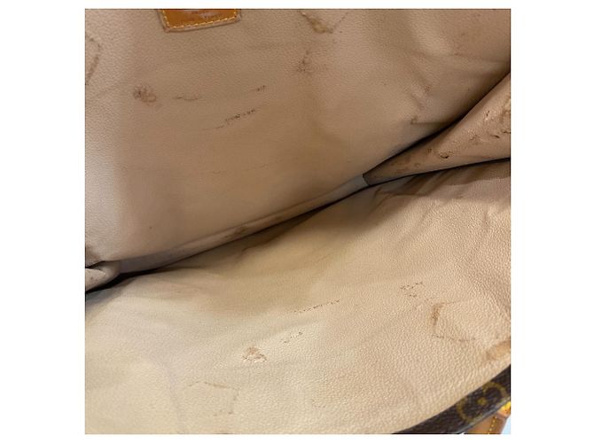 Borsa Tote Monogram Louis Vuitton Marrone - vista 9