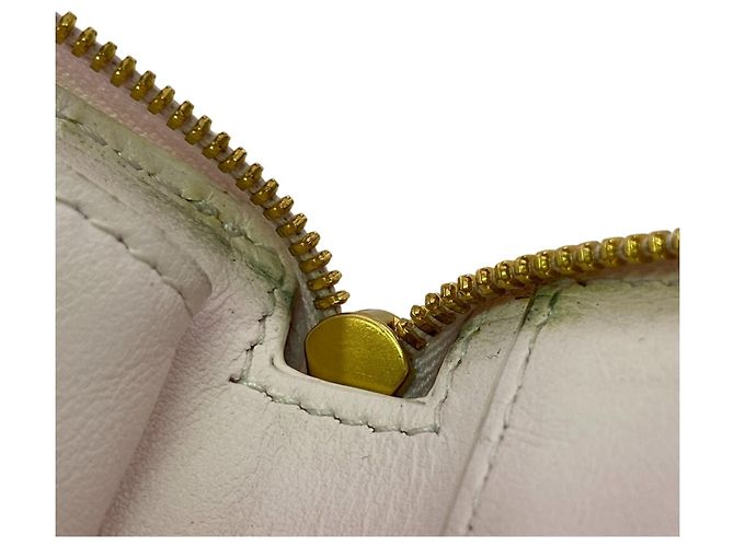 Cartera larga de cuero rosa Bottega Veneta - vista 12