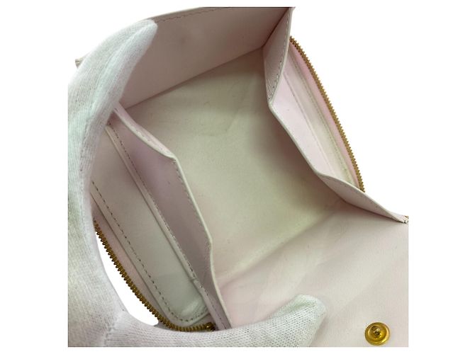 Cartera larga de cuero rosa Bottega Veneta - vista 9