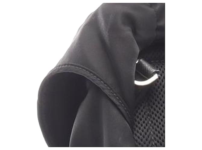 Zaino Tessuto Nero Prada - vista 11
