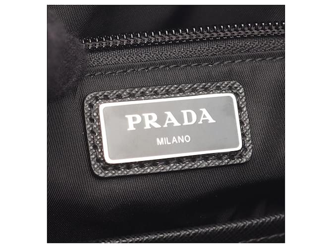 Zaino Tessuto Nero Prada - vista 4
