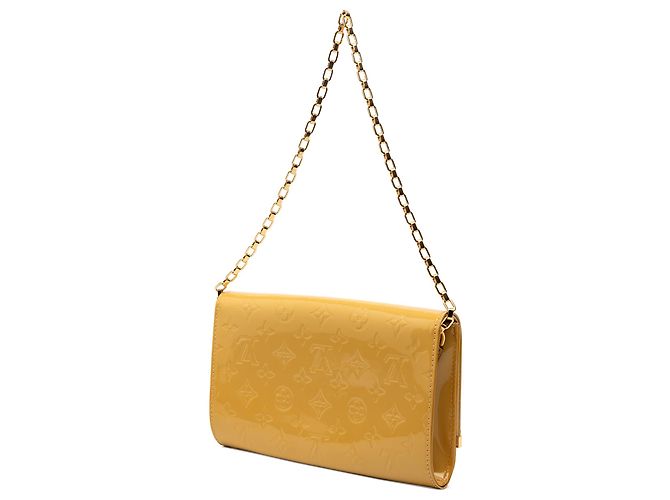 Louis Vuitton Ana in Vernis Monogram Beige - vista 2