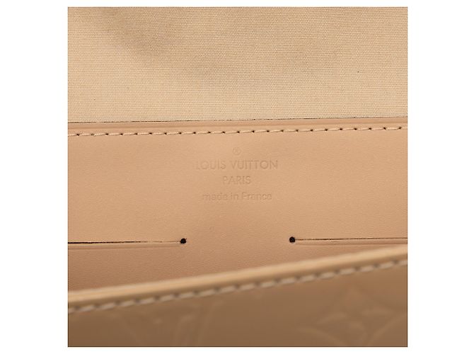Louis Vuitton Ana in Vernis Monogram Beige - vista 5