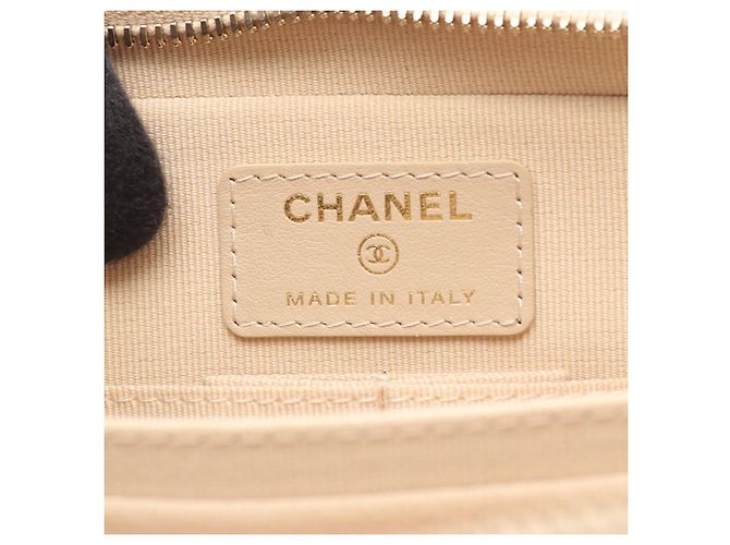 Camera Chanel Beiger Lammleder 19 Kamera Tasche - Ansicht 4