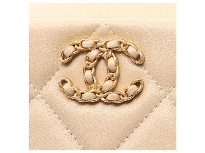 Camera Chanel Beiger Lammleder 19 Kamera Tasche - Ansicht 5