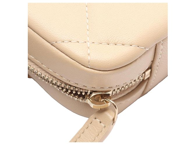 Camera Chanel Beiger Lammleder 19 Kamera Tasche - Ansicht 8