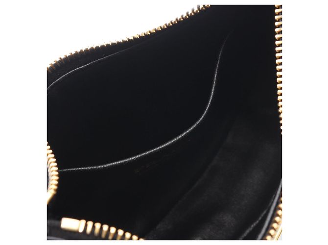 Prada Schwarze Mini Soft Kalbsleder Arque Tasche - Ansicht 3