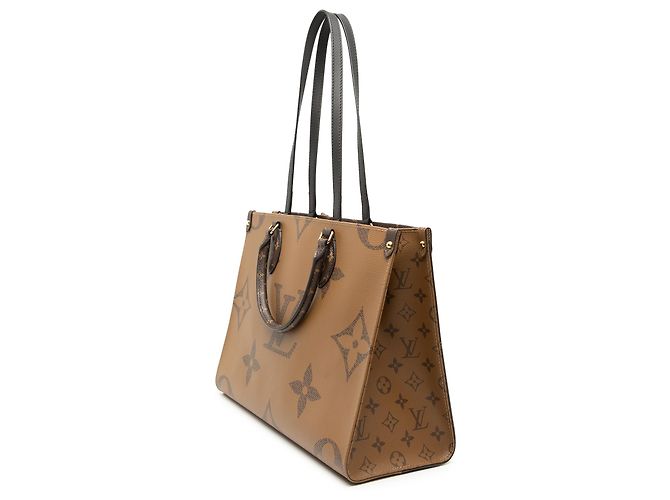 Louis Vuitton Monogram Gigante Marrone OnTheGo MM - vista 2