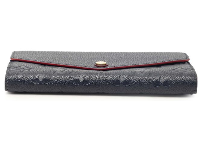 Louis Vuitton Blue Monogram Empreinte Sarah Wallet Navy blue - view 3