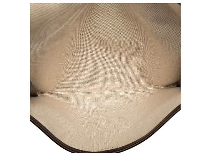 Clutch Jige PM in Evergrain marrone di Hermès Marrone scuro - vista 4