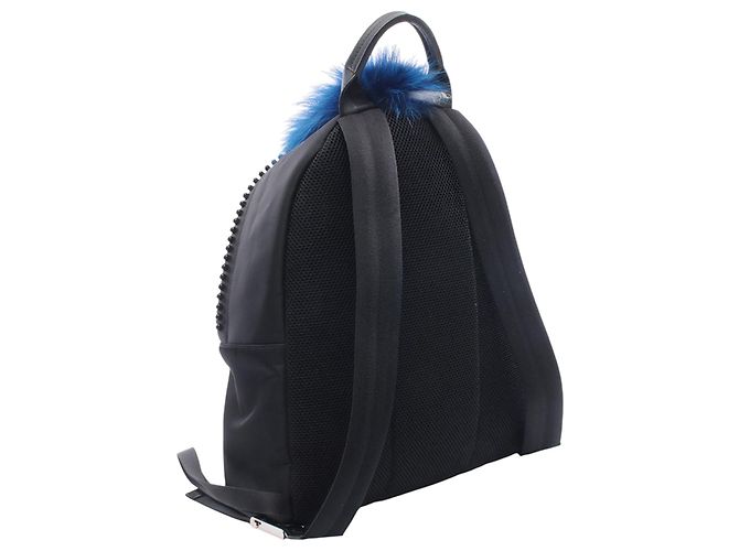 Fendi Black Karlito Nylon Backpack - view 2