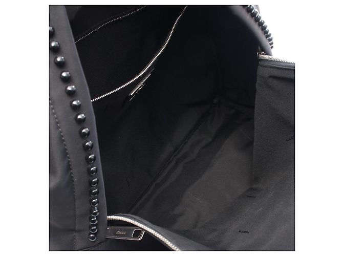 Fendi Black Karlito Nylon Backpack - view 3