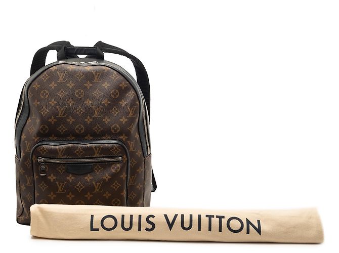 Louis Vuitton Marrone Monogramma Macassar Josh - vista 8