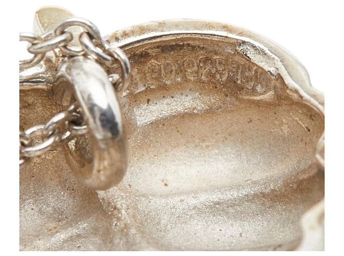 Kette mit Anhänger im Blattmotiv von Tiffany & Co. Silber Golden - Ansicht 5