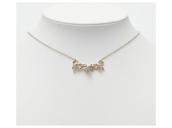 Collana Triplo Nastro Tiffany & Co. Argento D'oro - vista 6