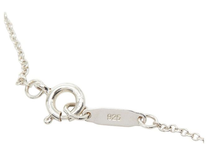 Collana pendente a catena Tag Doppio Cuore di Tiffany & Co. Argento Verde chiaro - vista 5