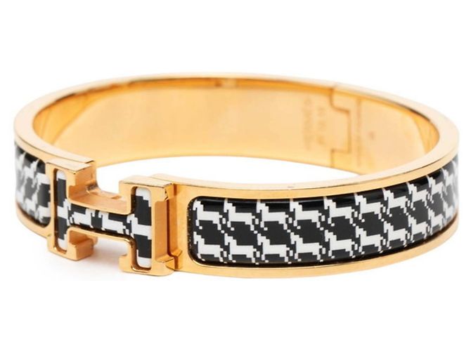 Bracciale Click H PM di Hermès Multicolore D'oro - vista 2