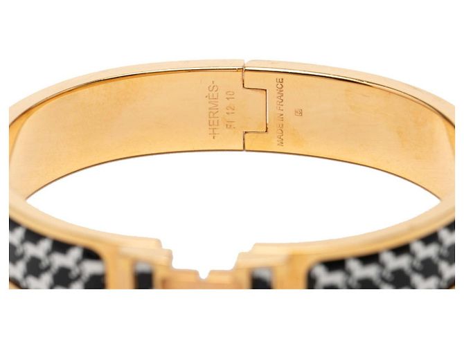 Bracciale Click H PM di Hermès Multicolore D'oro - vista 5